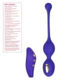 CalExotics E - stim Dual Kegel Exerciser - вагінальні кульки з електростимуляцією, 3,25 см