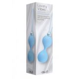 Mae B Soft Touch Vibr Love Balls - вагинальные шарики с вибрацией, 3,5 см (фиолетовый)