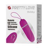 Віброяйце - Pretty Love Debby Vibrating Egg Purple