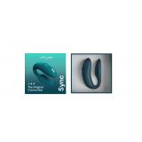 Смарт-вибратор для пар We-Vibe Sync 2 Green Velvet, 10 виброрежимов, пульт ДУ