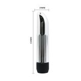 Классический вибратор - Lady Finger Vibe Silver, 14 cm