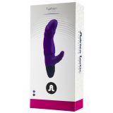 Вибратор рельефный Adrien Lastic Typhoon Purple со стимуляцией точки G, два мотора
