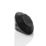 Вібромасажер діамант Bijoux Indiscrets - Twenty One Black, стильний аксесуар для дамської сумочки