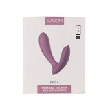 Смарт-вибратор в трусики Svakom Erica Romantic Rose, очень гибкий, 2 мотора