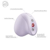 Вакуумный стимулятор Fun Factory MEA Purple, уникальные режимы, функция посторгазм