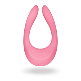Satisfyer Partner Multifun 2 - багатофункціональний вібратор для пар, 13х7х3, 5 см