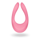 Satisfyer Partner Multifun 2 - багатофункціональний вібратор для пар, 13х7х3, 5 см