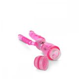 Подвійний вібратор Dual Pleasure Vibe, рожевий, 27х2, 5 см