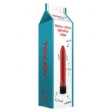Вибратор пластиковый Retro Ulra Slimline, 17х2,5 см (фиолетовый)