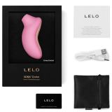 Lelo Sona Cruise - бесконтактный звуковой стимулятор клитора, 11.5х5.6 см (вишневый)