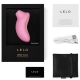 Lelo Sona Cruise - бесконтактный звуковой стимулятор клитора, 11.5х5.6 см (вишневый)