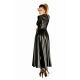 Сукня-плащ з мокрим ефектом Noir Handmade F128C Powerwetlook gown coat, M (м'яте паковання!!!)