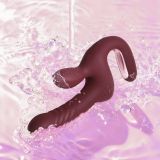 Смарт-пульсатор Magic Motion Magic Duet Bordeaux, двойной, 10 режимов пульсации, 10 режимов вибрации