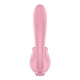 Вагінально-кліторальний вібратор Satisfyer Tongue Genius з язичком