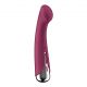 Вибратор с ротацией Satisfyer Spinning G-Spot 1 Red, плоская площадка для стимуляции точки G