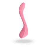 Satisfyer Partner Multifun 2 - багатофункціональний вібратор для пар, 13х7х3, 5 см