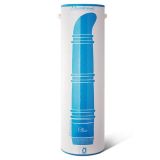 Силіконовий вібратор FanZone Monochrome Blue, 19х4, 3 см