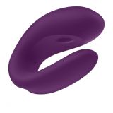 Вібратор для пар - Satisfyer Double Joy Violet (App)