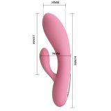 Комп'ютерний вібратор - Pretty Love Carol Vibrator Light Pink