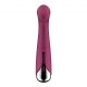 Вибратор с ротацией Satisfyer Spinning G-Spot 1 Red, плоская площадка для стимуляции точки G