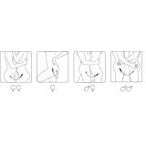 Вибратор двусторонний Adrien Lastic AD-2 с пультом LRS