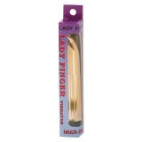 Вибратор пластиковый Ladyfinger Gold, 13Х2,5 см