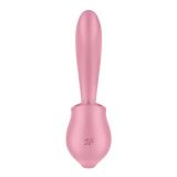 Вагінально-кліторальний вібратор Satisfyer Tongue Genius з язичком