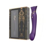 Смартвібратор Zalo — Queen Twilight Purple, пульсівна перлина, кристал Swarovski Смартвібратор Zalo — Queen Twilight Purple, пульсівна перлина, кристал Swarovski