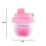 Вакуумный стимулятор-брелок KISSTOY Kiss Pods, 5 уровней интенсивности + Turbo-режим, 2 насадки