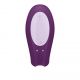 Вібратор для пар - Satisfyer Double Joy Violet (App)