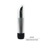 Классический вибратор - Lady Finger Vibe Silver, 14 cm