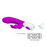 Вібратор - Pretty Love Naughty Bunny Vibrator Purple