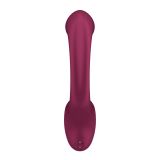 Вагінально-кліторальний вібратор Satisfyer G for Goddess 2 Wine Red, 2 мотори