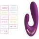 Svakom - Vesper Strong Dual Motor Warming Vibrator вібромасажер, 14.8х4.2 см