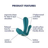 Подвійний вібратор у трусики Satisfyer Top Secret+ Battery Series (м'яте паковання!!!)