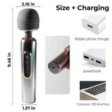 Вібромасажер - Wand Massagers Shining Metallic Luster Вібромасажер - Wand Massagers Shining Metallic Luster