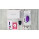 Виброяйцо Adrien Lastic Ocean Breeze Purple с пультом ДУ, 10 режимов работы