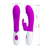 Вібратор - Pretty Love Naughty Bunny Vibrator Purple