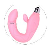 Стимулятор G -точки - Vibrator, Silicone Material, Available Color : Pink, Purple, 4 LR44 Batteries