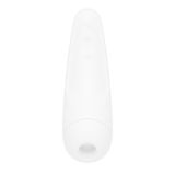 Вакуумний кліторальний стимулятор Satisfyer Curvy 2+ White з керуванням через інтернет