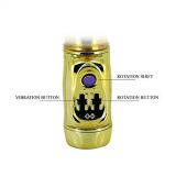 Вібратор - U.S. Gold Lover Rotating Vibrator, 22.5 см Вібратор - U.S. Gold Lover Rotating Vibrator, 22.5 см