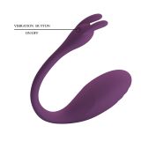 Вібратор - Pretty Love Catalina Stimulator Dark Purple (App)