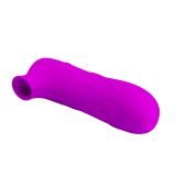 Кліторний стимулятор - Romance Magic Flute Suction Vibrator Purple