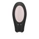 Смарт-вібратор для пар Satisfyer Double Joy Black із широким кліторальним стимулятором