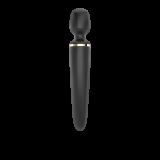 Вібромасажер Satisfyer Wand-er Woman (Black/Gold), водонепроникний, потужний, розмір XXL