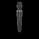 Вібромасажер Satisfyer Wand-er Woman (Black/Gold), водонепроникний, потужний, розмір XXL