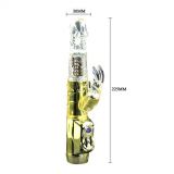 Вібратор - U.S. Gold Lover Rotating Vibrator, 22.5 см Вібратор - U.S. Gold Lover Rotating Vibrator, 22.5 см