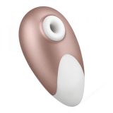 Satisfyer Pro Deluxe NG Rose Gold - компактный вакуумный стимулятор клитора, (золотистый)