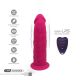 Фалоімітатор з вібрацією SilexD Henry Vibro Pink (MODEL 2 size 7in) + LRS, діаметр 4,4 см