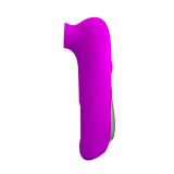 Кліторний стимулятор - Romance Magic Flute Suction Vibrator Purple